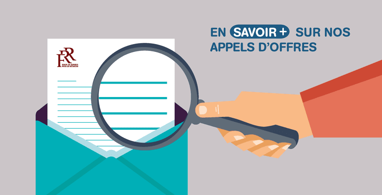 En savoir plus sur nos appels d'offres