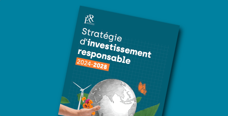 Stratégie d'investissement responsable 2024-2028