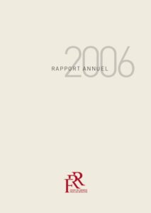 Rapport annuel 2006