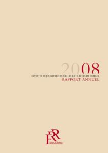 Rapport annuel 2008