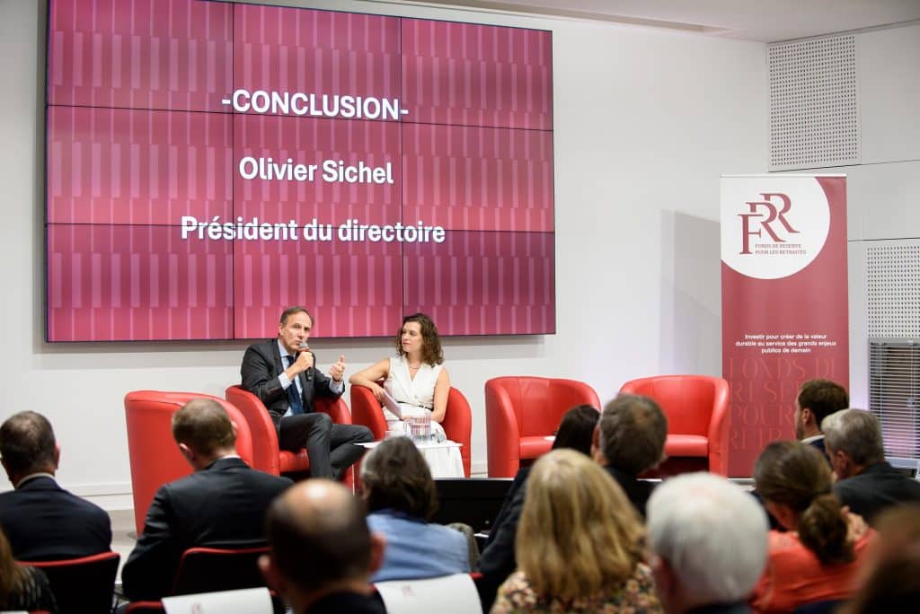 Conclusion du colloque par Olivier Sichel, président du directoire du FRR